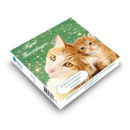 Franciens Katten kerstboxje KERSTNACHT-KATTENFAMILIE