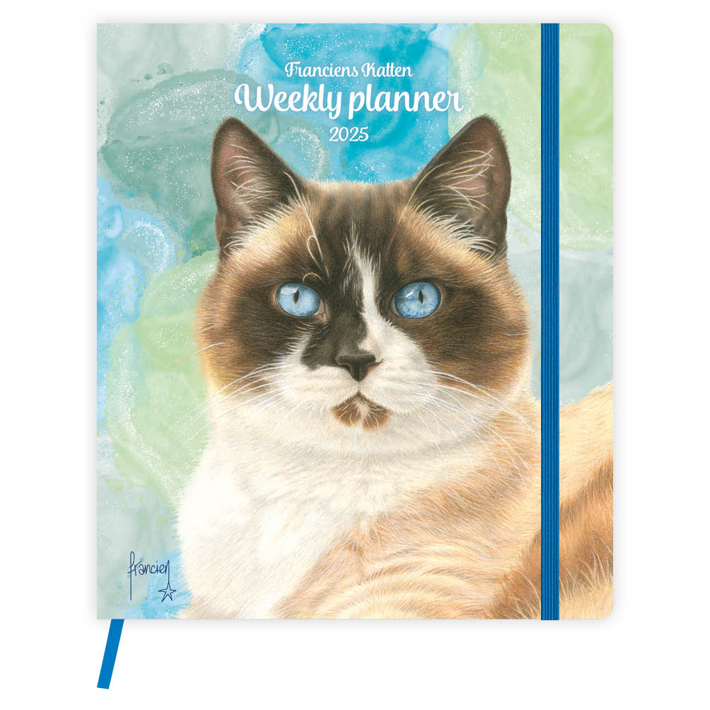 Franciens Katten Luxe weekly planner SJORS 2025