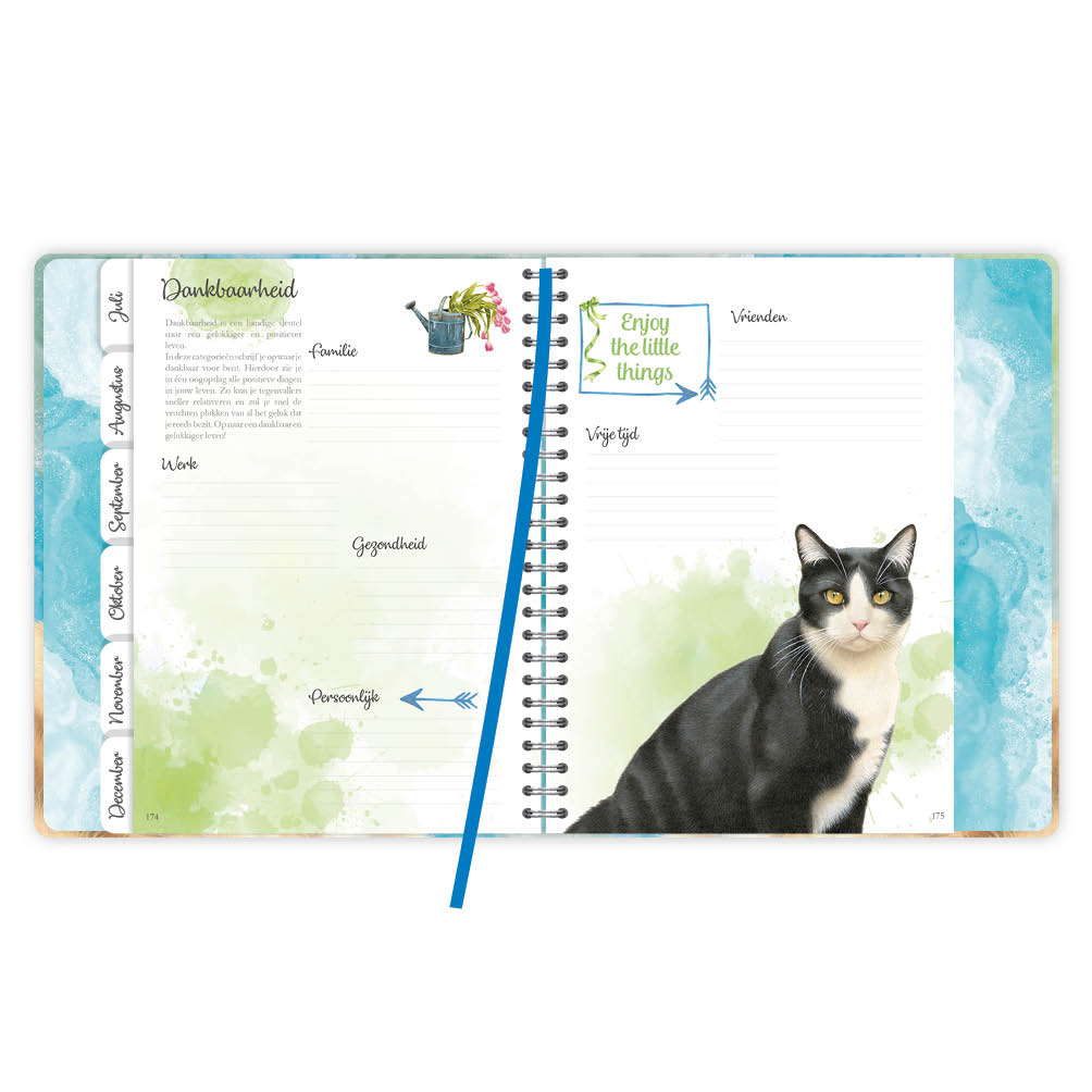 Franciens Katten Luxe weekly planner SJORS 2025