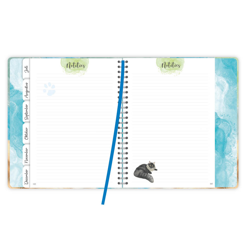 Franciens Katten Luxe weekly planner SJORS 2025